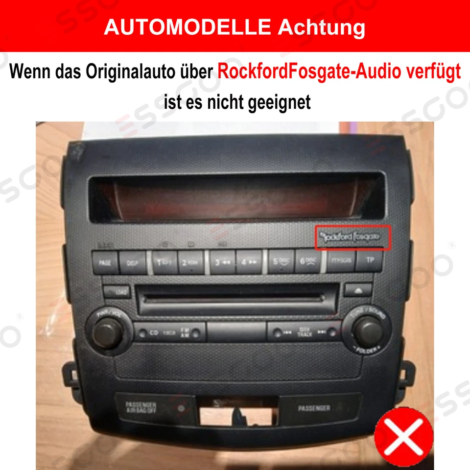 Für Mitsubishi Outlander II 06-12 2+64G GPS Nav Android 13 Autoradio Carplay KAM - Bild 2 von 4