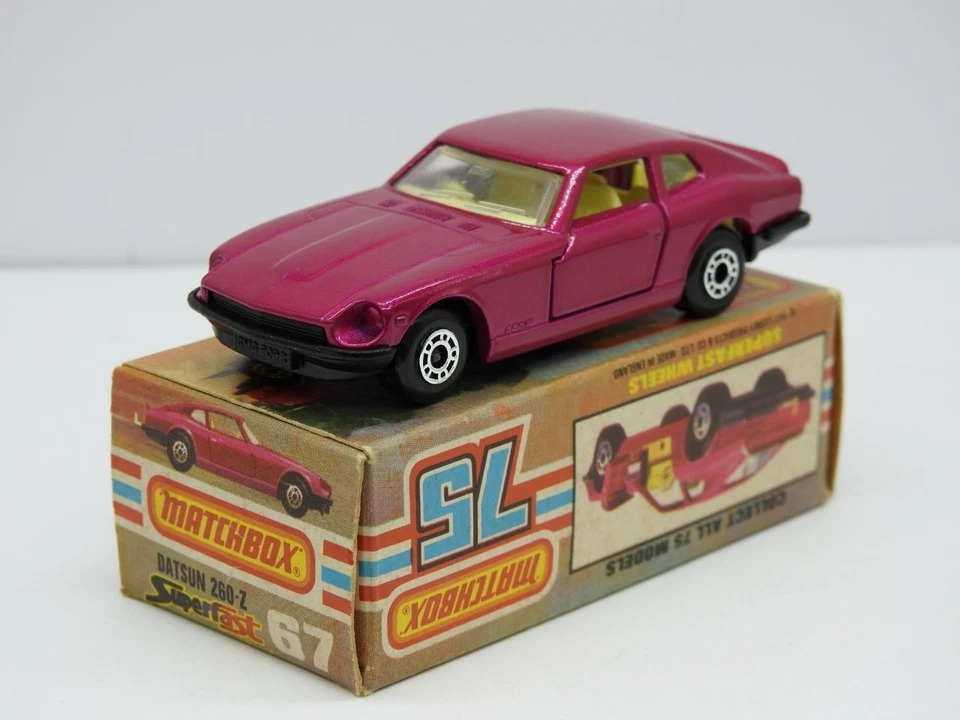 Matchbox Lesney Superfast Datsun 260-Z Nº67 COMO NUEVO EN CAJA K ORIGINAL 1978 casi nuevo Foto 4 de 4