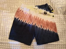 Art Class Size Med (8-10) Multicolor tie dye So Soft Pockets 8" Inseam