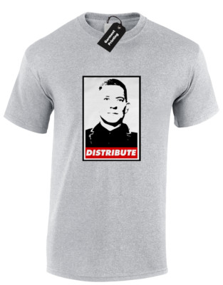 DISTRIBUTE TOMMY HERREN T-SHIRT COOL POWER JAMES EGAN ST. PATRICK TRUTH (FARBE)