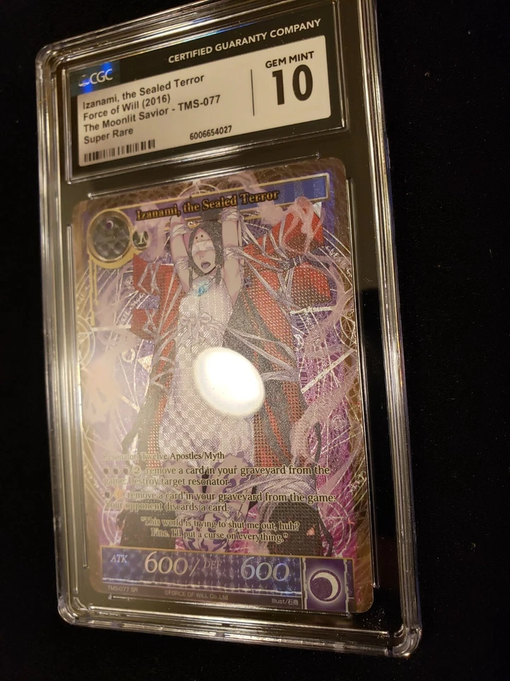 Izanami, the Sealed terror CGC 10 gem mint Force of Will aheago not psa/bgs - Image 4 of 4