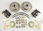 1960-1965 Falcon front disc brake changeover for six cylinder spindles 5 lug