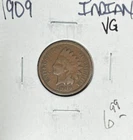 1909 INDIAN HEAD CENT ~ VG ~NICE COIN~