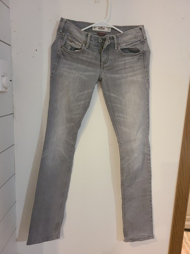 Hollister Skinny Jeans Women’s Size 3R - 26W 33L Gray EUC