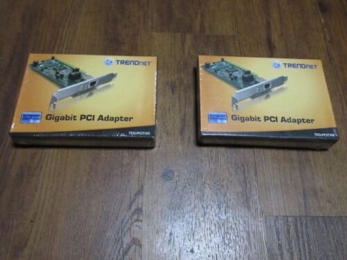4x Gigabit Ethernet Wired Network Adapters Cards TG-3468, 2xTEG-PCITXR, EG1032 - Picture 2 of 15
