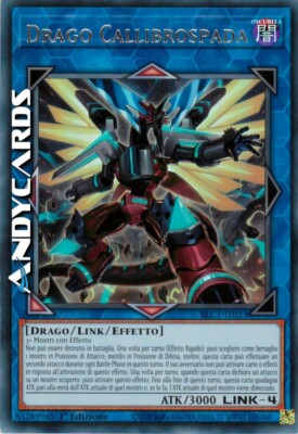 CALLIBROSPADA DRACHE   (Borrelsword Dragon)   Ultra R Silver   BLC1 IT023   1Ed