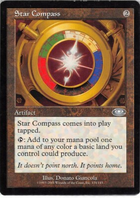 Star Compass *Uncommon* Magic MtG x1 Planeshift MP