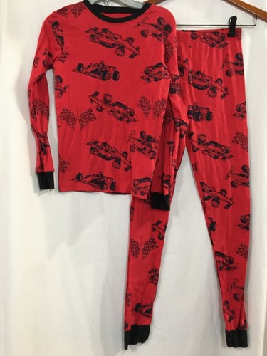 New Carter's Boys Race Car Pajama set Snug Fit Red Size 7, 12 - Picture 2 of 4