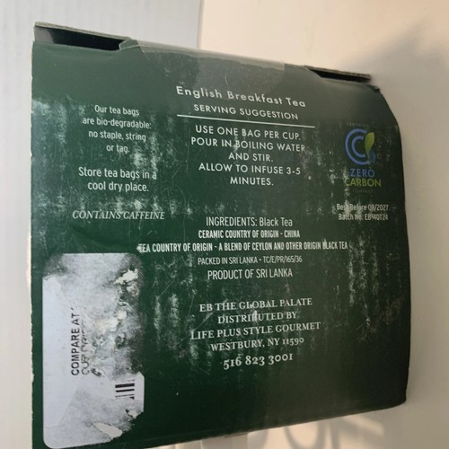 Tea & Things, Tea Emporium, Tea para dos, 25 bolsitas de té. Sellado de fábrica. - Imagen 9 de 11