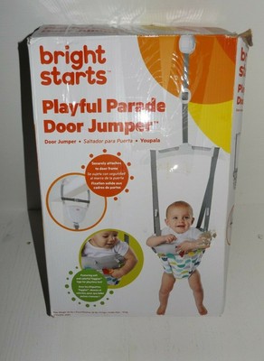 bright starts playful parade door jumper