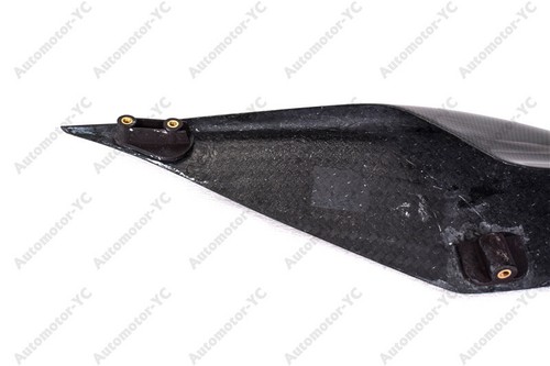 DRY CARBON Side Air Vents Fins Replacement For 20-22 Ferrari F8 Tributo&Spider - Foto 4 di 12