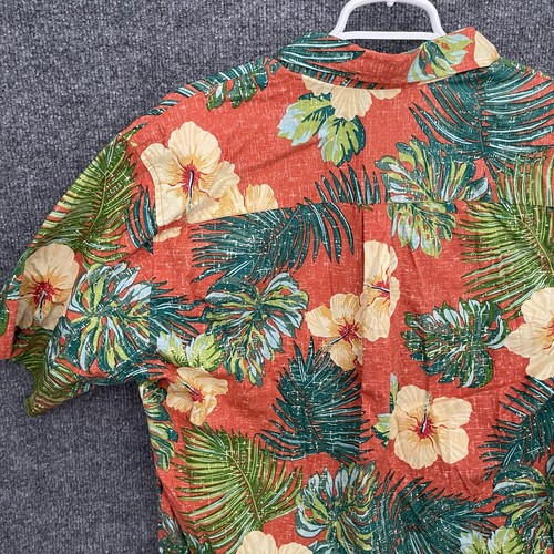 Tori Richard Uniforms Hawaiian Shirt Mens Floral Print Button Short Sleeve Sz M - Picture 11 of 14