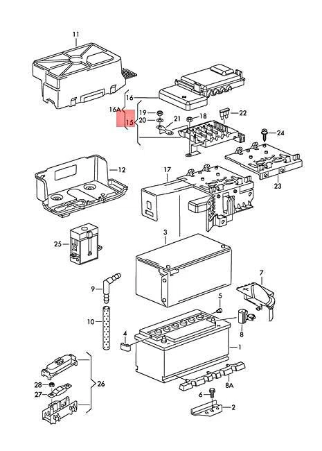 Genuine VW Lupo 3L TDI 6E1 6X1 Fuse Holder 6E0937617 | eBay