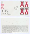 USA5 #2806 U/A ARTMASTER FDC PB4  AIDS Awareness