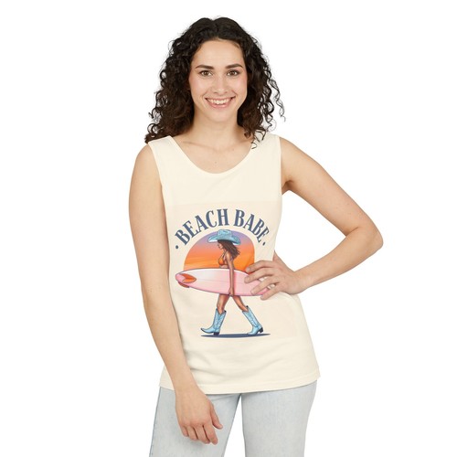 Beach Babe Tank | Surfer Girl Shirt | Coastal Cowgirl Festival Tee |Coastal Gift - Picture 16 of 41