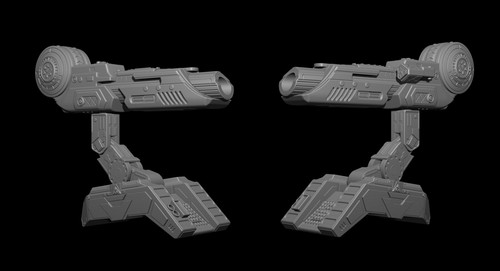 Predator Shoulder Cannon plasma Two Size File for 3D Printer - Model Printing - 第 9/24 張圖片