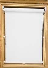 Dachfenster Rollo Sichtschutz Haltekralle kompatibel  mit Velux GGL GHL GPL weiß