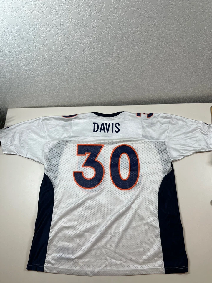 Футболка мужская White Champion Denver Broncos Terrel Davis XXL 2XL 52 - Изображение 3 из 4