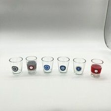 Bullseye Target Multicolor Gameroom Bar Shot Glass - Tú eliges