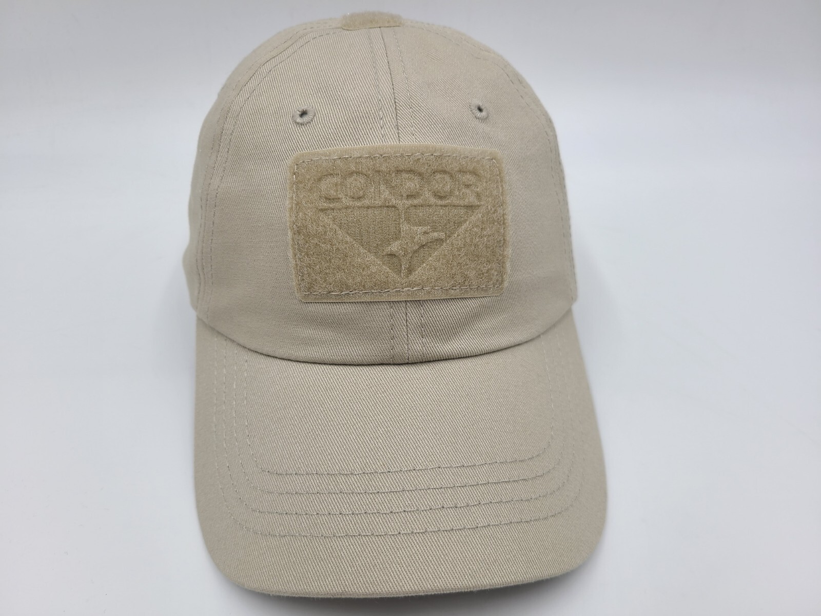 Condor Tactical TC-003 Adjustable Strapback Cap for Hunting Fishing Men Women Beige