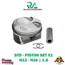 MINI PEUGEOT 2008 3008 5008 207 208 308 SW 1.6 PETROL EP6C N16 N12 PISTON SET X1