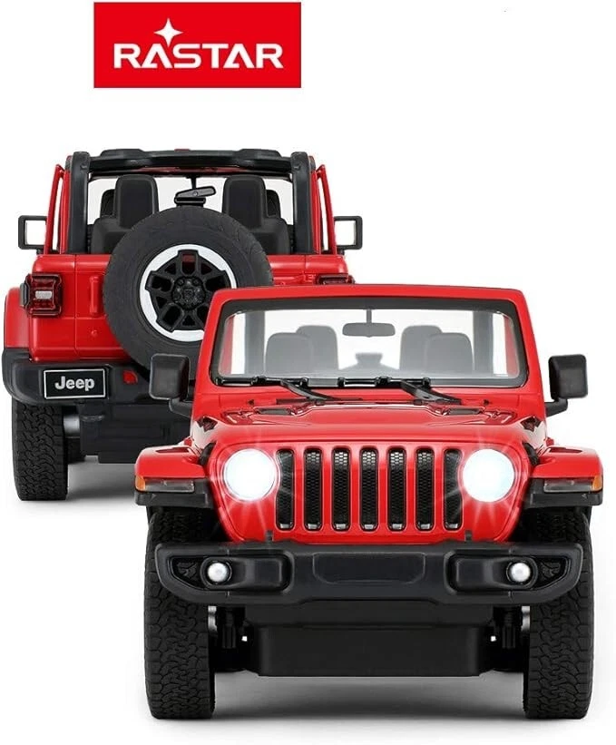 1:14 Jeep Wrangler Rubicon Off-Road Remote-Control Car 2.4 Hz Suspension System - Image 2 of 4
