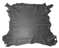 DARK GRAY Soft Premium Quality Sheepskin Genuine Leather Hide- NO Holes 6Sqft