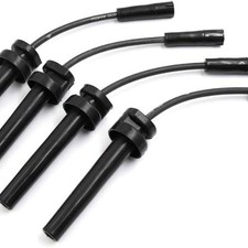 Auto Car Engine Spark Plug Cable Ignition Wire Set Of 4 For Pt Cruiser 2001-2009 Auto Car Engine Spark Plug Cable Ignition Wire Set Of 4 For Pt Cruiser 2001-2009