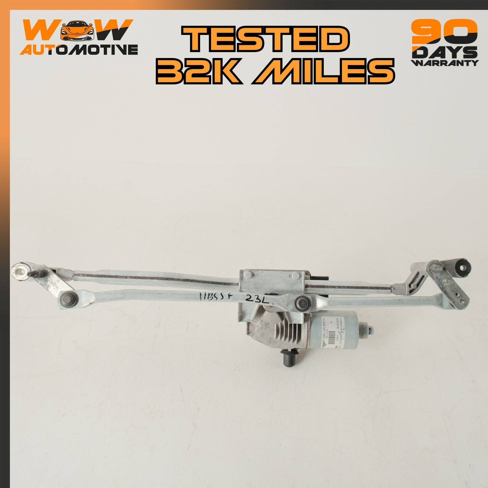 10-13 BENTLEY CONTINENTAL SUPERSPORTS WINDSHIELD WIPER LINKAGE MOTOR OEM