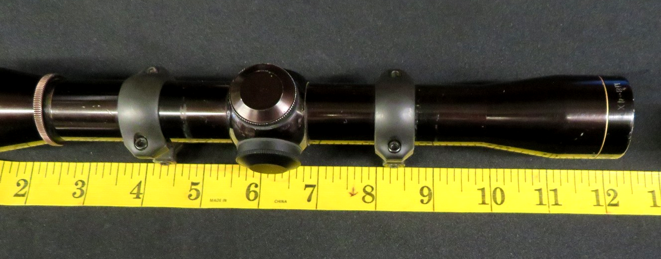 Fixed Power Rimfire Scope 4x Leupold M8-4X Rifle Scope, Fixed 4 power. No Lens caps | eBay