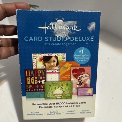 Hallmark Card Studio Deluxe 2015   Let s Create Together  #1 software For GC
