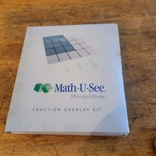 Math U See Manipulatives Fraction Overlay Kit