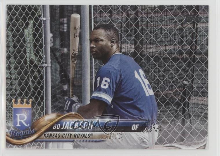 2018 Topps Update Legend Variation SP Legend Variation Bo Jackson #US118 09if