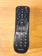 PHILIPS Universal Remote Control, Audio/Video 3 Device Black SRP9232D/27