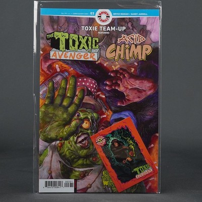 TOXIE TEAM-UP #3 Acid Chimp Cvr C Trading Card Ahoy Comics 2025 Toxic Avenger 3C
