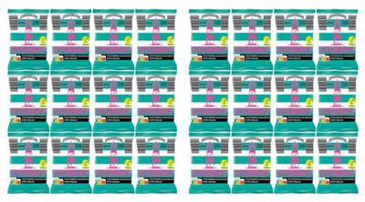 24x 25g (600g) STORMY Pfefferminze Extra Stark Bonbon Pastillen o. Zucker Vegan