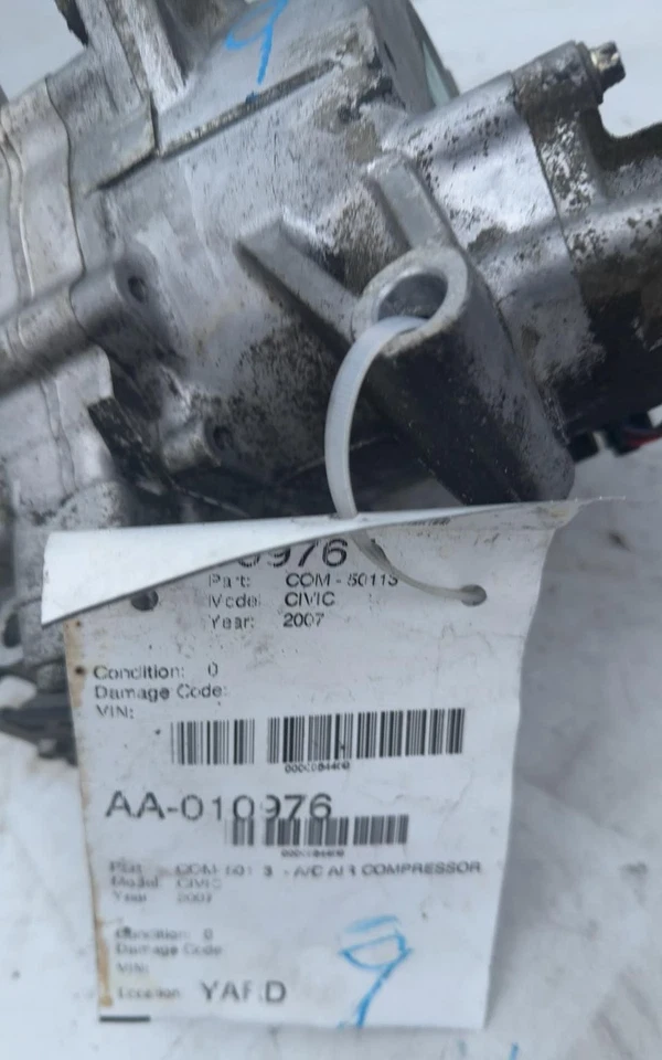Compresor de aire acondicionado Honda Civic 2006 2007 2008 2009 2010 2011 Foto 2 de 4