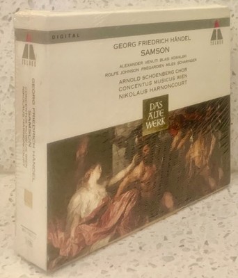 HANDEL Samson [1992] (2 discs, Teldec) HARNONCOURT   ROLFE JOHNSON   ALEXANDER
