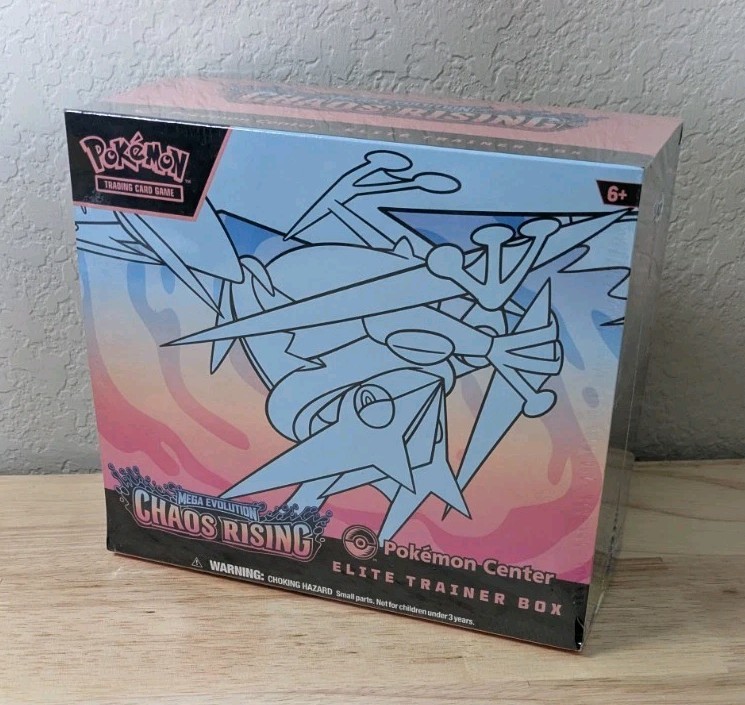 Chaos Rising Pokemon Center Elite Trainer Box ETB Sealed - Box Damage 