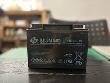 NEW BB Battery HR33-12 ,VRLA Rechargeable, 12V/132WPC