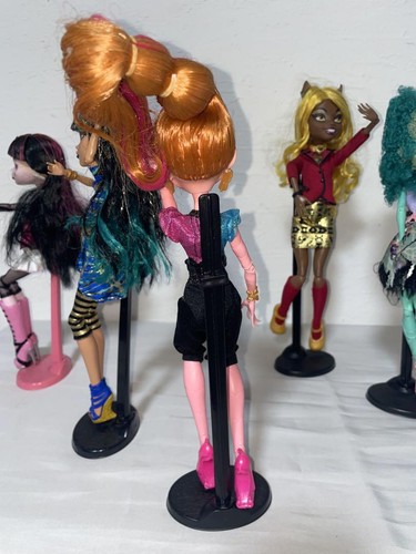 Mattel Monster High Dolls Set of 5 Rare Used - Picture 7 of 9