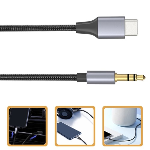 Typec to 3.5mm Connection Cable Usb Adapter for Headphones Audio - 第 7/12 張圖片