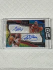 2024-25 Panini Select Dual Auto Mourning Hardaway #SP-MIA Heat Tie-Dye Prizm /25