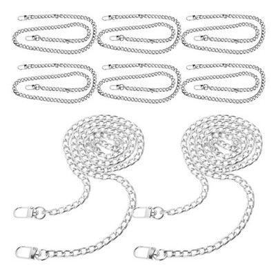  8 Pcs Crossbody Handbag Chain Strap Chains for Handbags Straps Extender Purse