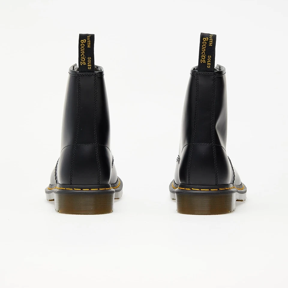 Dr. Martens 1460 8-Eyelet Black Unisex Leather Lace-up Combat Boots - Image 3 of 3