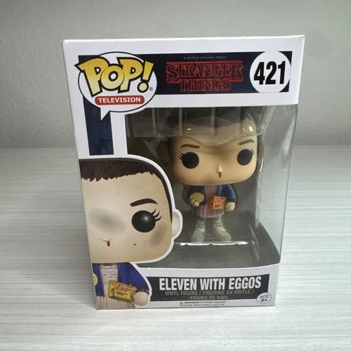 Funko Pop! Vinyl: Stranger Things - Eleven with Eggos #421 BB3
