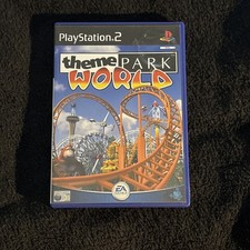Theme Park World PS2 – Complete with Manual – Untested