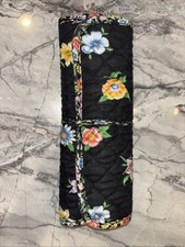 Jewelry Roll Travel Organizer Case Bag Storage Pouch Zip Roll Up Women