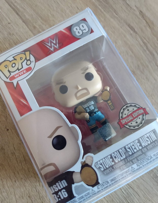 Funko Pop WWE Special Edition #89 Stone Cold Steve Austin w/Two Belts
