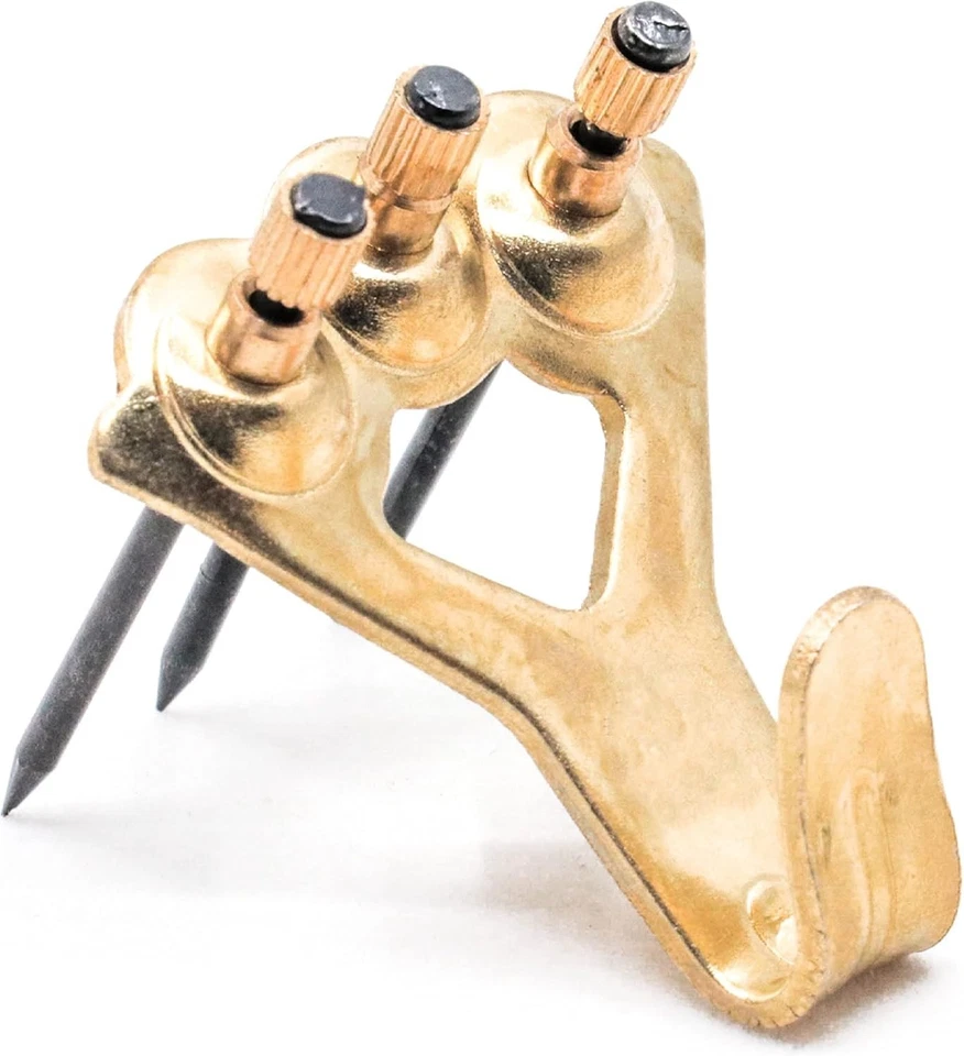 Perchas para paneles de yeso - Capacidad de 100 lb, paquete de 100 Foto 4 de 4